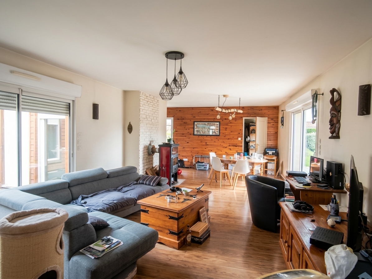 Photo 8 - Maison de plain pied T6 ossature bois avec jardin