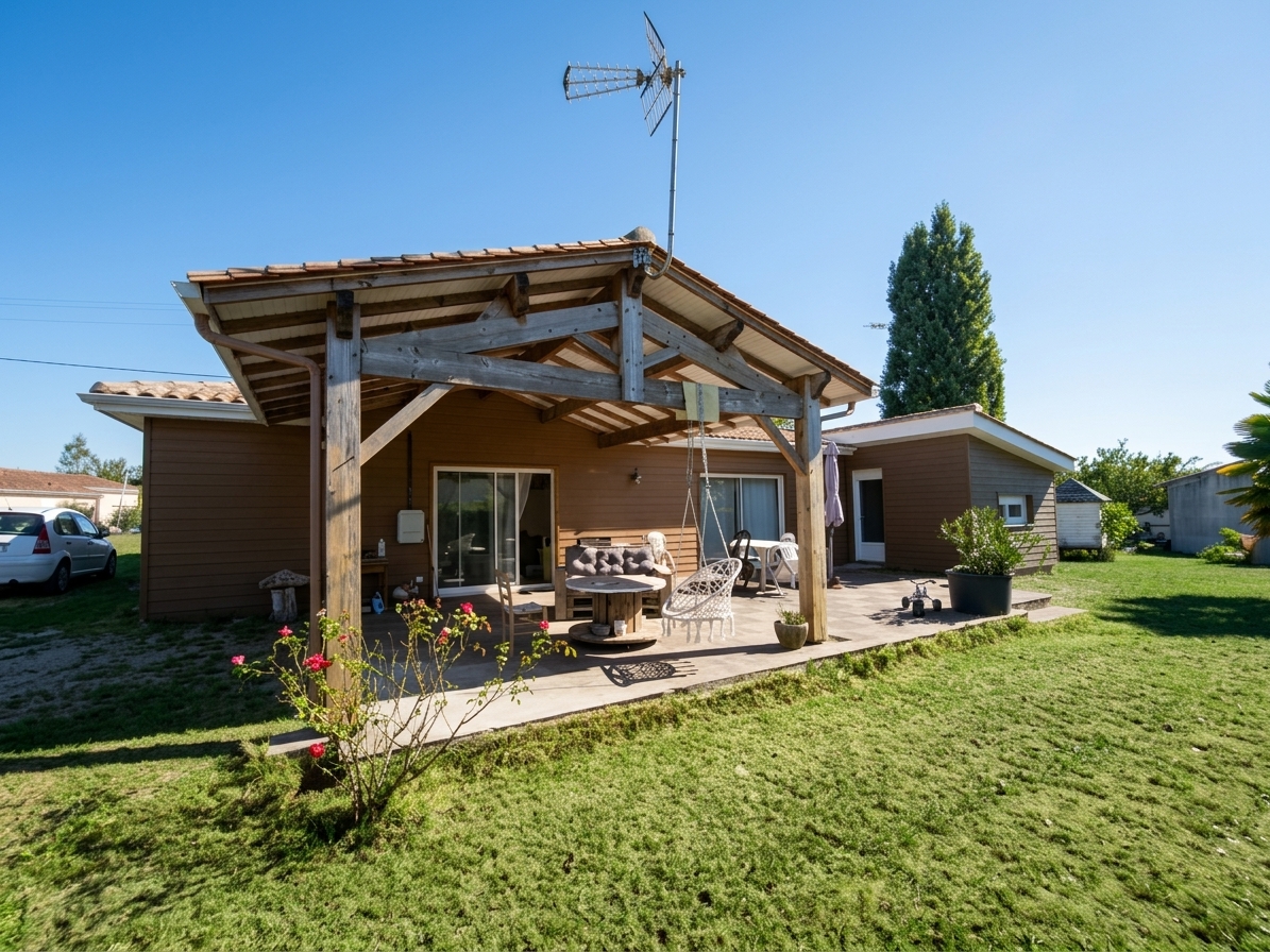 Photo 5 - Maison de plain pied T6 ossature bois avec jardin