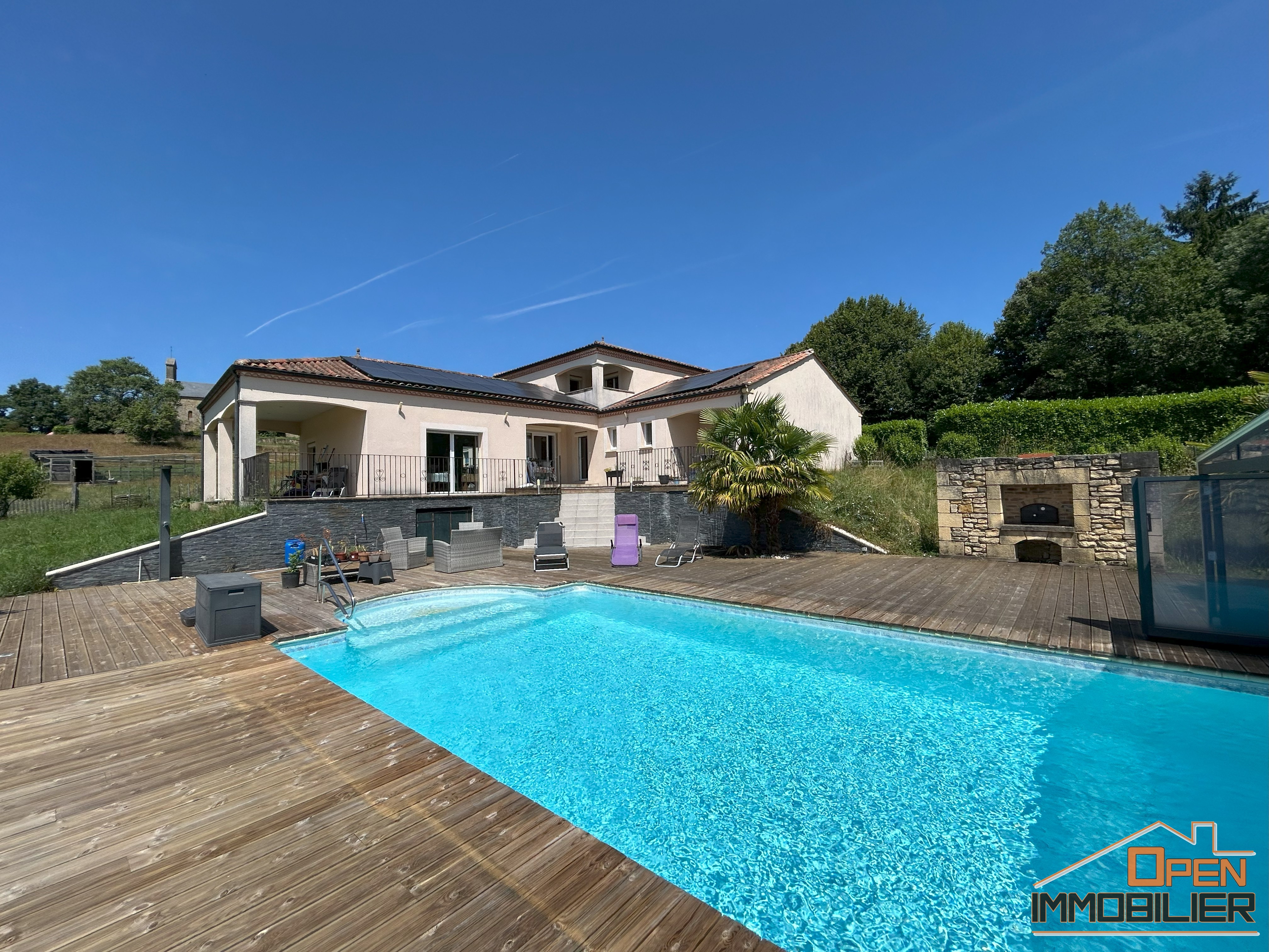 Maison de type mas provençal - 206m² - piscine - Photo 3