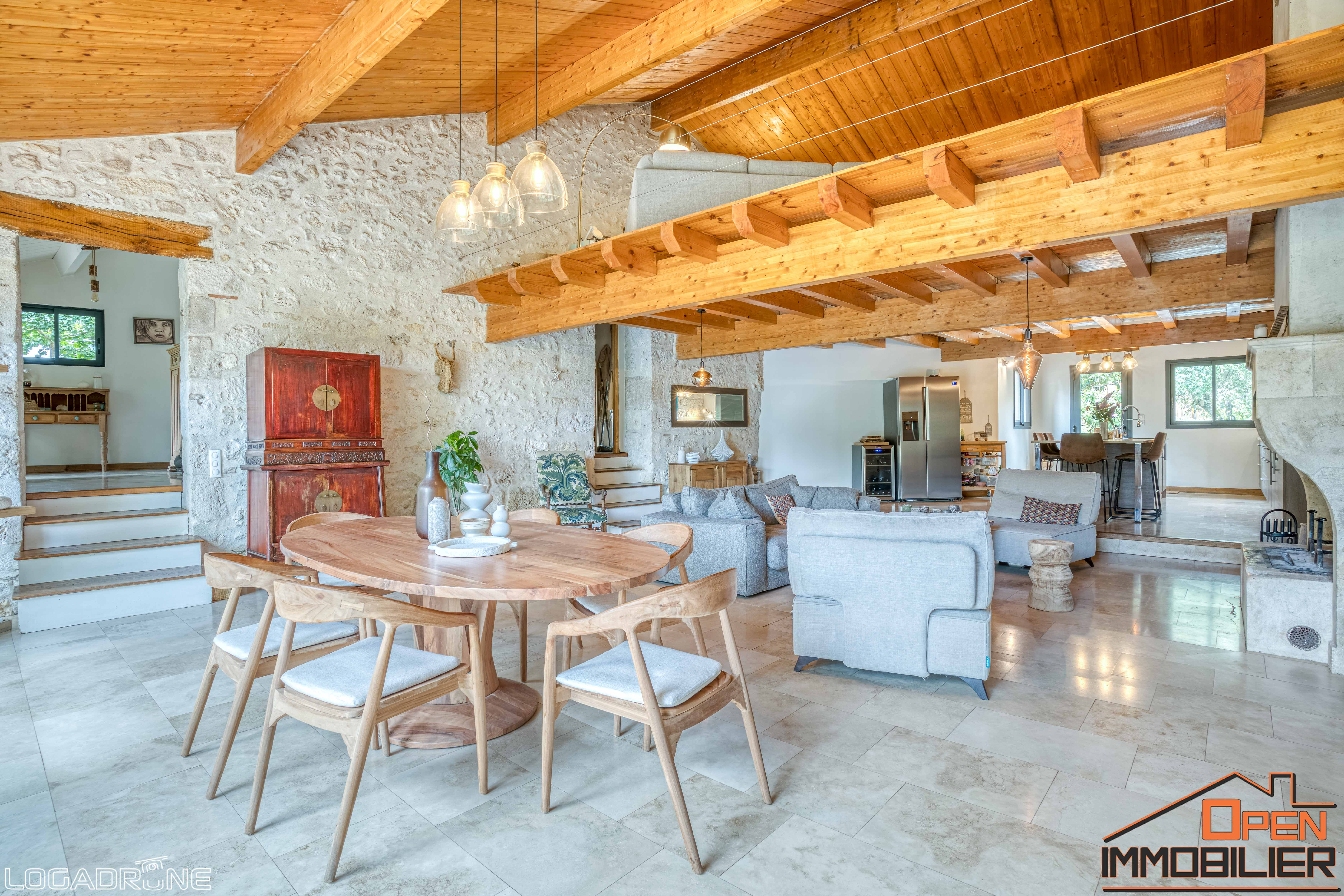 Photo 10 - Propriété en pierres avec gîtes et piscine