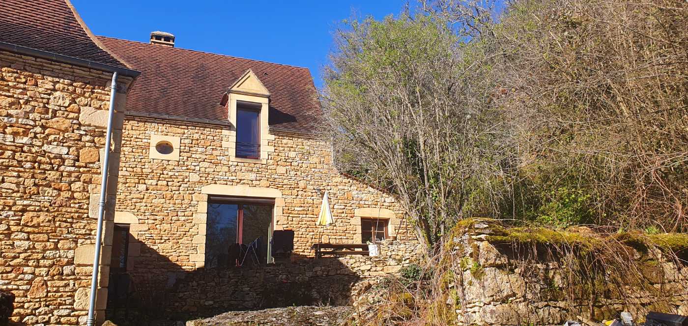 Photo 2 - FABULEUSE MAISON D&rsquo;ARCHITECTE, EN PIERRE ,AVEC VUE EXTRAORDINAIRE AU CALME EN PÉRIGORD NOIR !