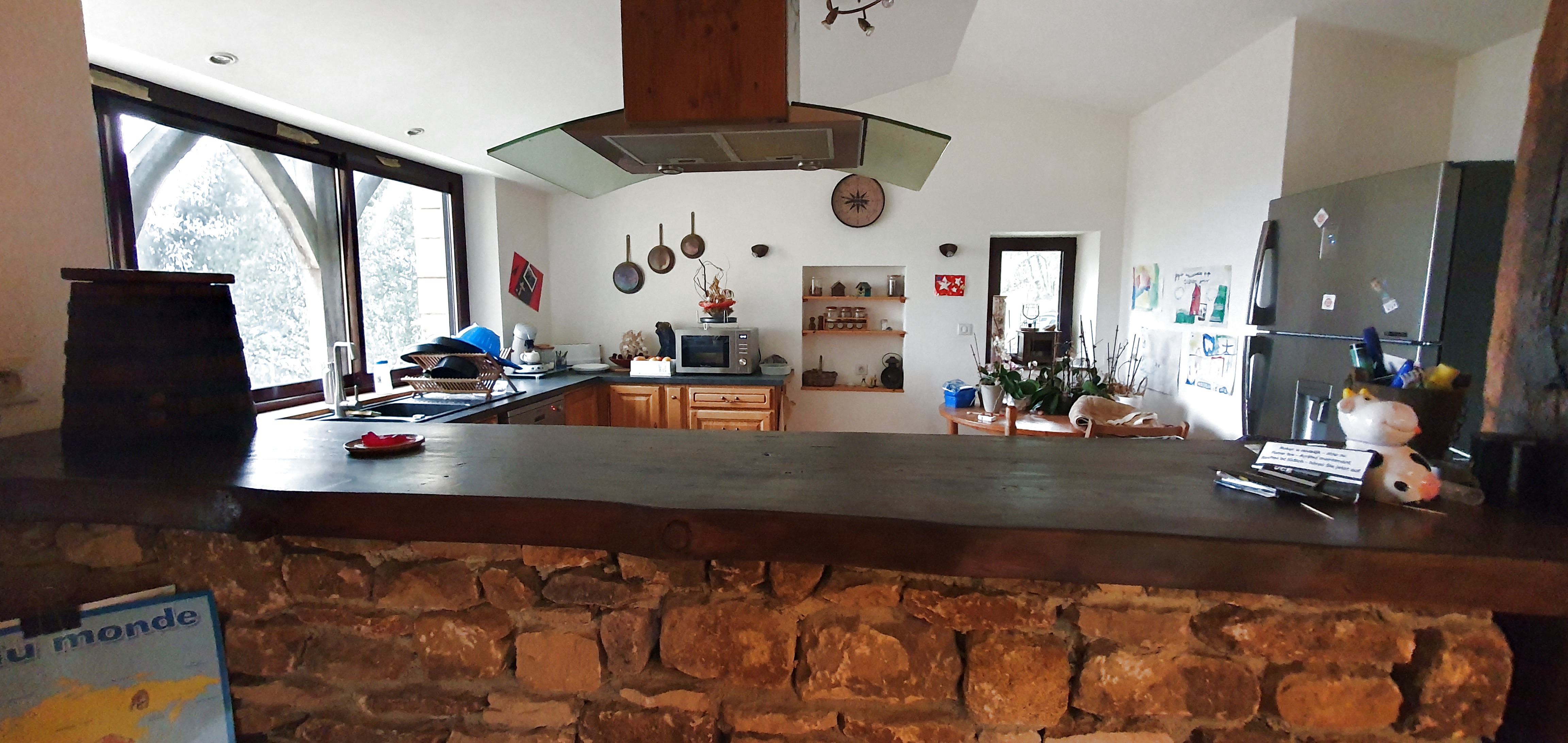 Photo 8 - FABULEUSE MAISON D&rsquo;ARCHITECTE, EN PIERRE ,AVEC VUE EXTRAORDINAIRE AU CALME EN PÉRIGORD NOIR !
