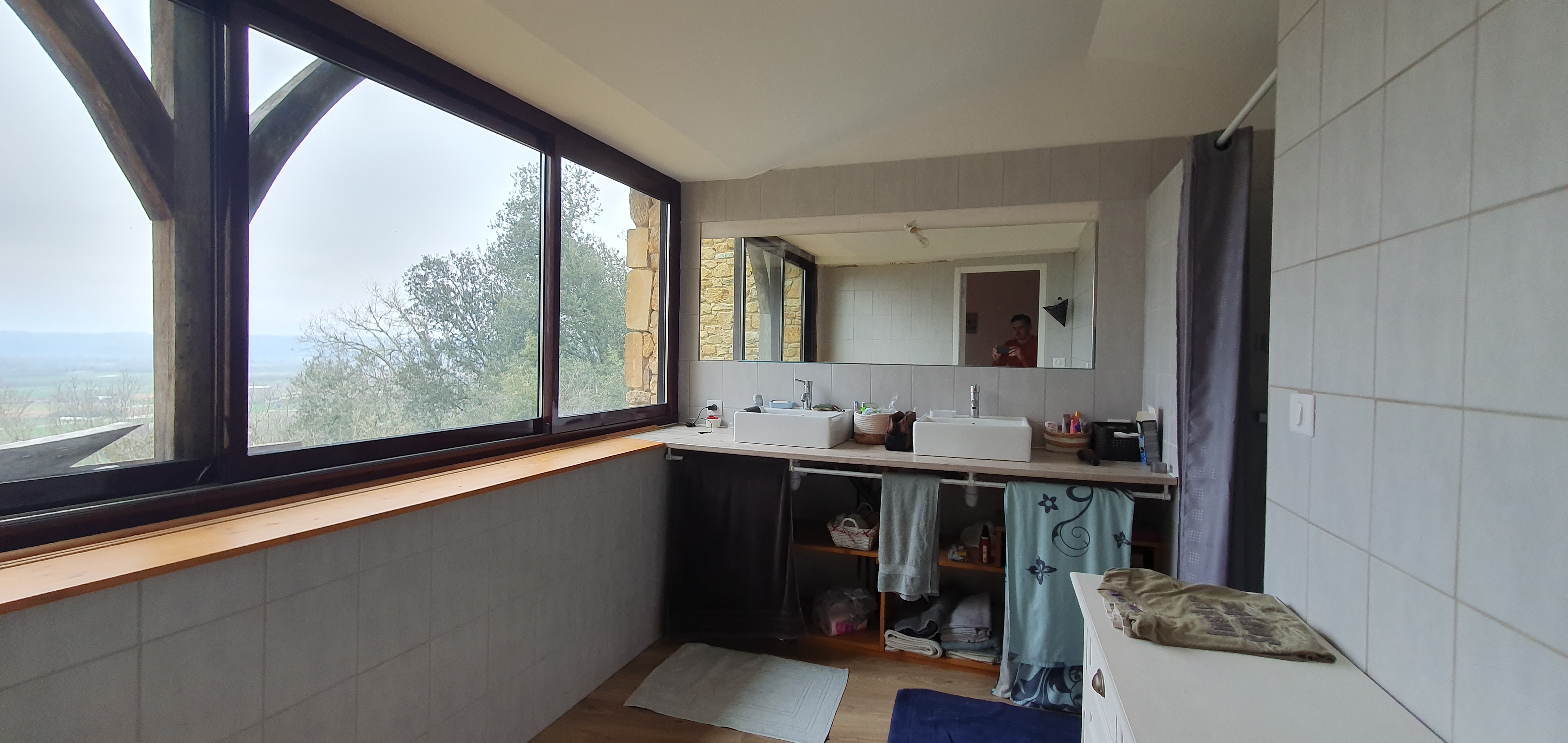 Photo 12 - FABULEUSE MAISON D&rsquo;ARCHITECTE, EN PIERRE ,AVEC VUE EXTRAORDINAIRE AU CALME EN PÉRIGORD NOIR !