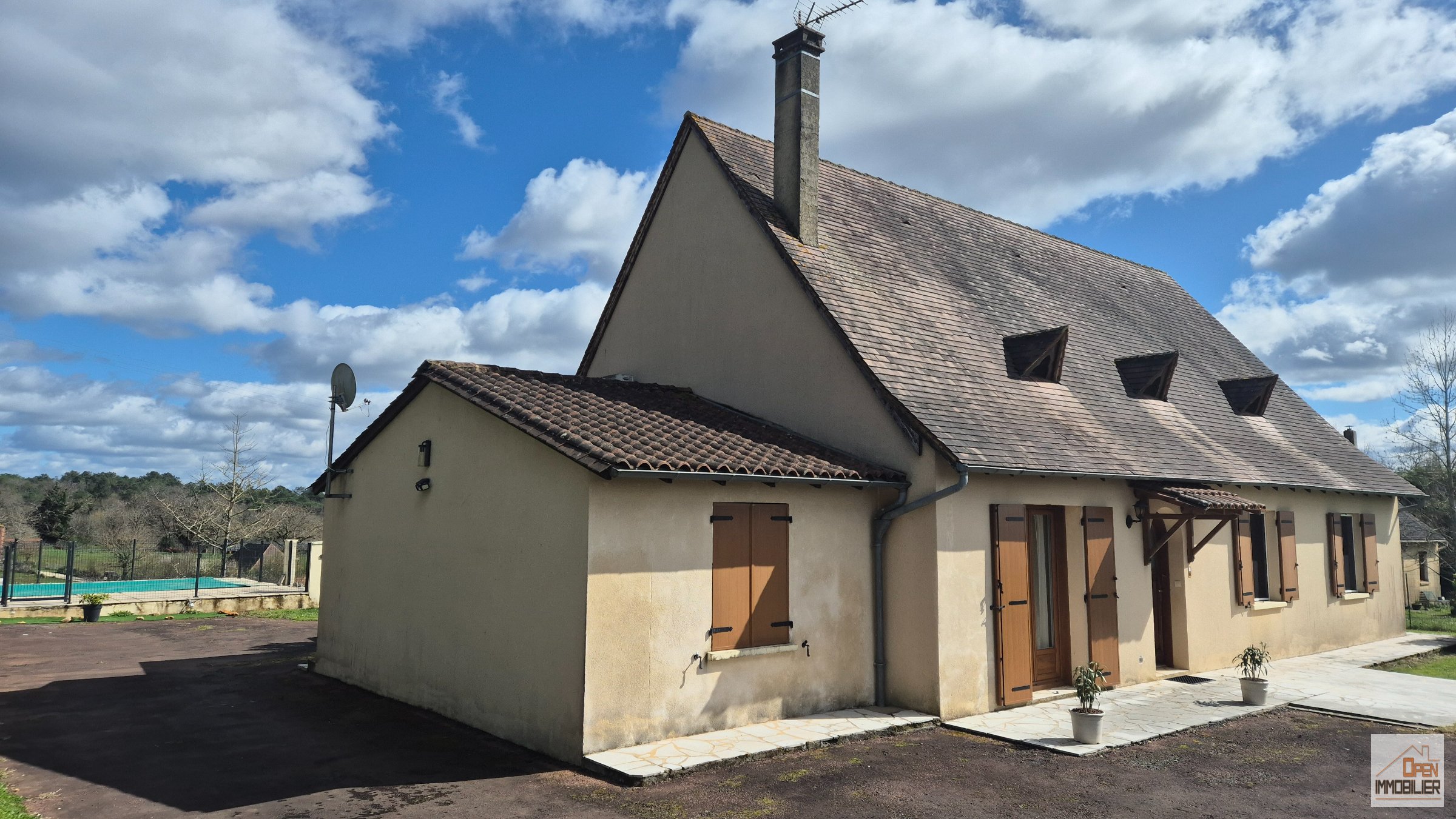 Photo 37 - Calme et douceur de vivre en Périgord Noir : maison de plain-pied avec vue piscine et superbes prestations