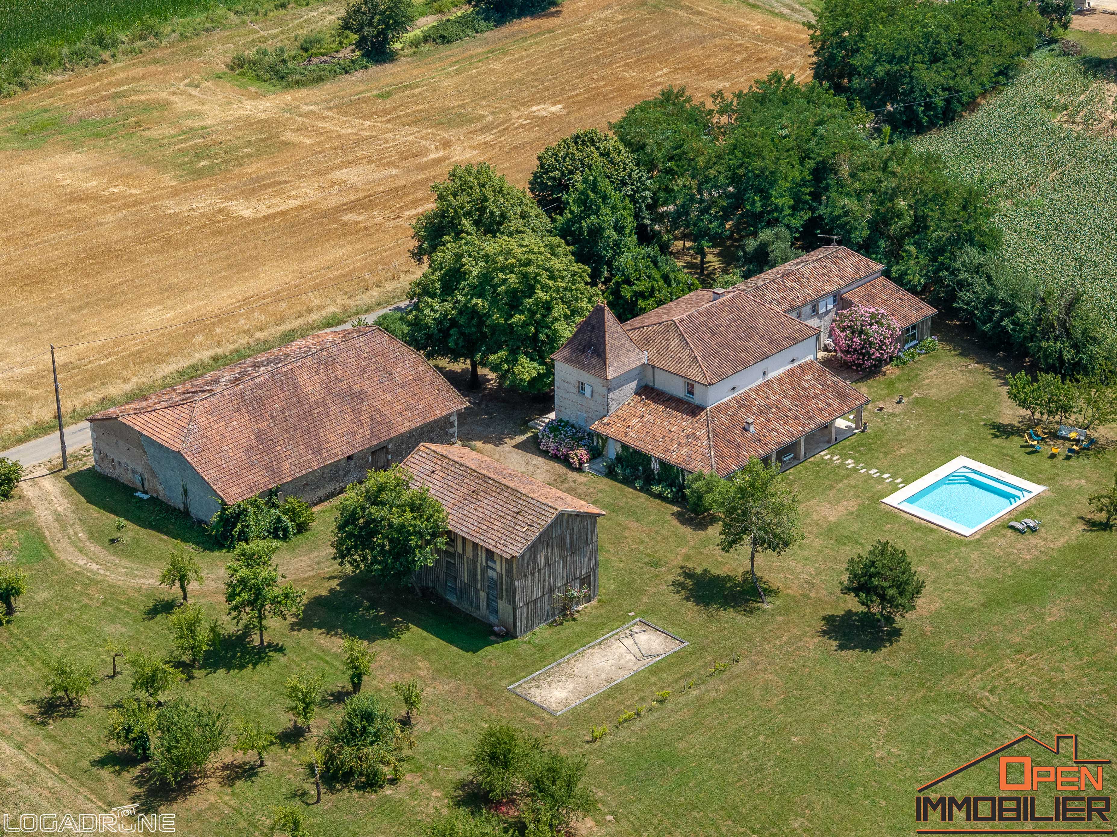 Photo 4 - Maison d’architecte 420 m² avec piscine et dépendances Lot-et-Garonne